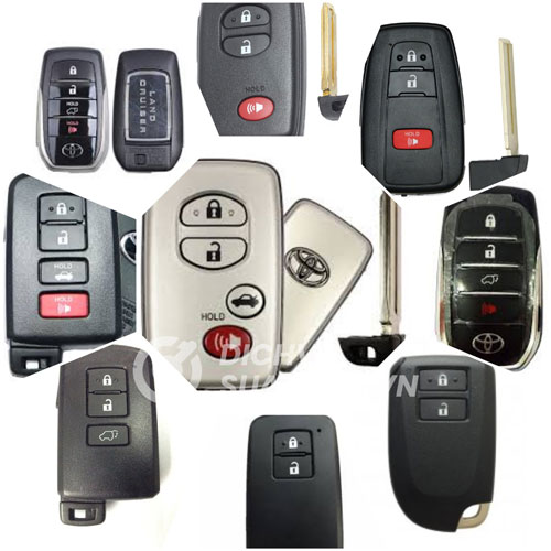 Chìa khóa smart key Toyota