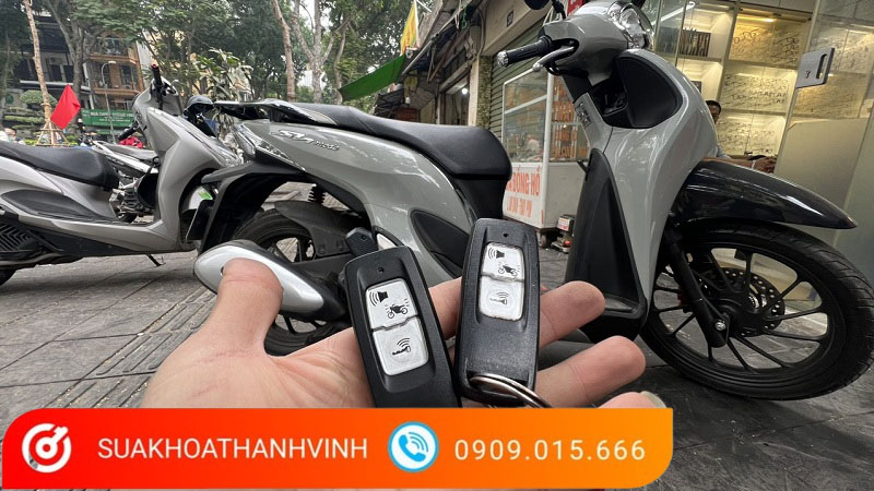 Làm chìa khóa smart key xe máy tại quận hoàng mai hà nôi