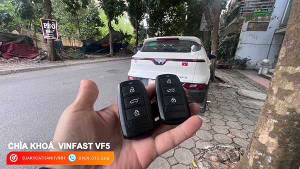 chìa khóa xe điện Vinfast VF5