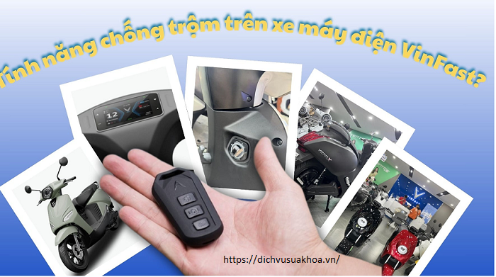 Cách mở khóa xe máy điện VinFast