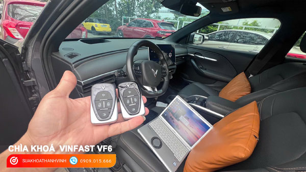 Làm chìa khóa VinFast VF6 lấy ngay