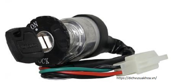 thay ổ khoá xe điện vinfast